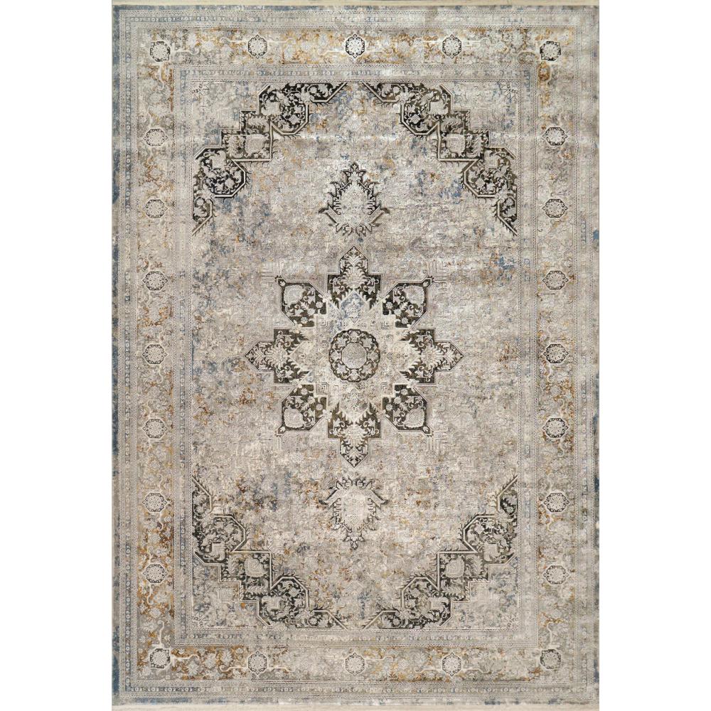 Dynamic Rugs 2185-197 Ruby 9 Ft. X 12 Ft. Rectangle Rug in Ivory/Grey/Gold